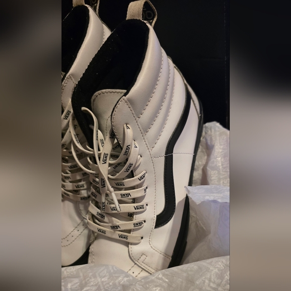 Vans White and Black Sneakers - Picture 7 of 13